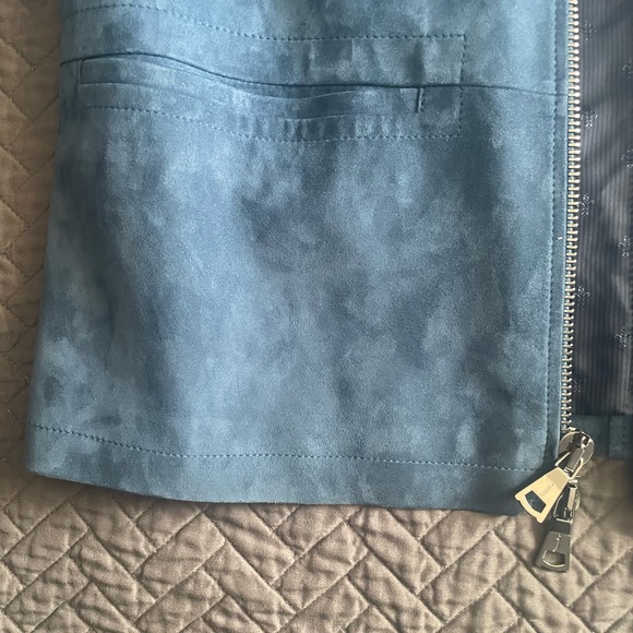 John Varvatos Collection suede zip-front jacket - Picture 9 of 12